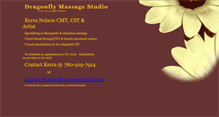 Desktop Screenshot of dragonflymassagestudio.ca